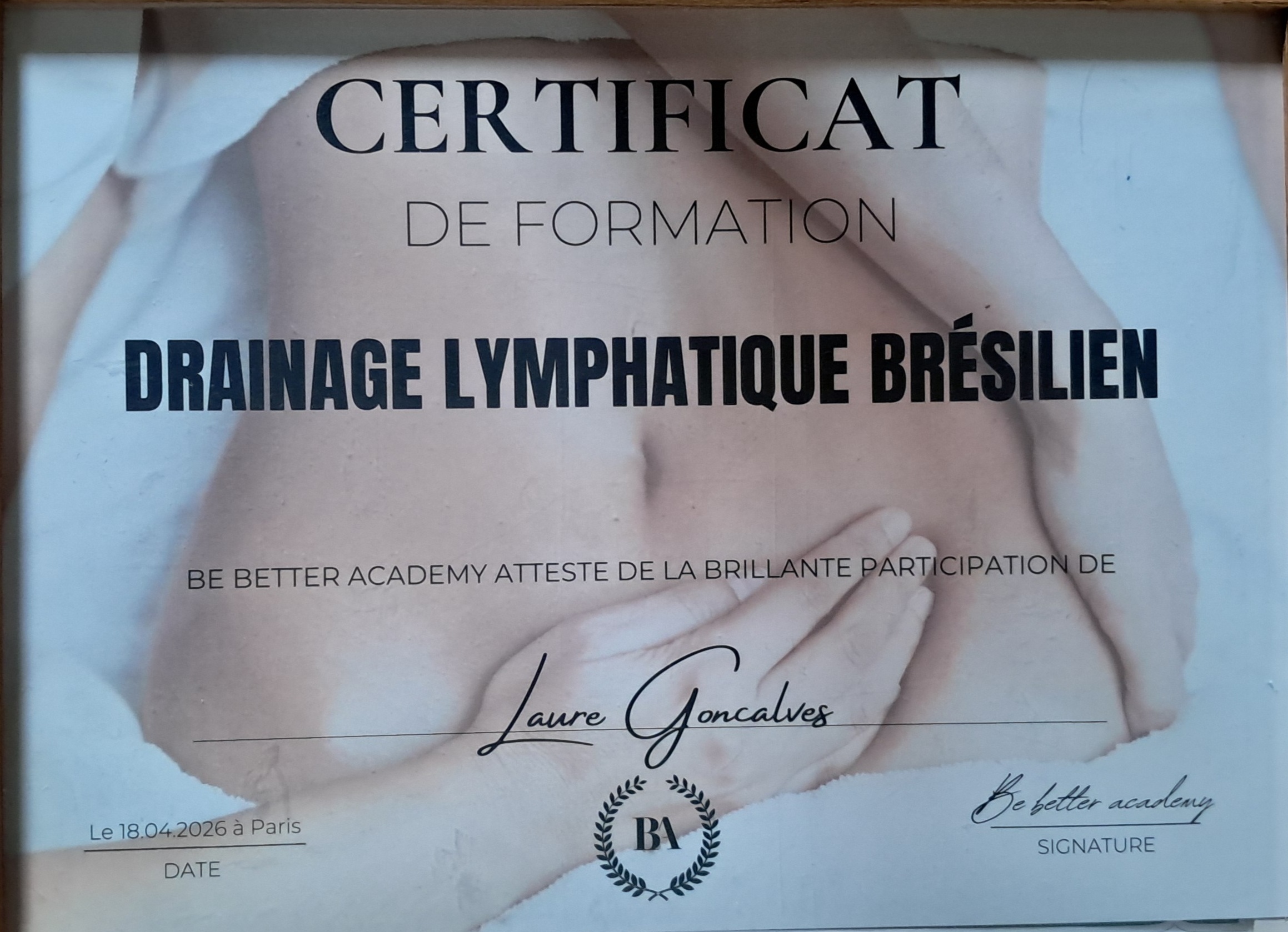 Drainage Lymphatique Brésilien — Be Better Academy