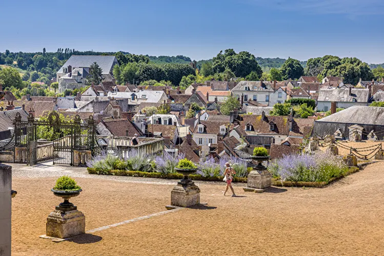 Village et toits du Loir-et-Cher